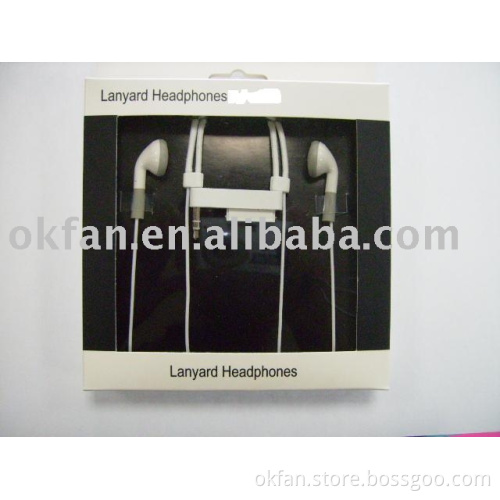 Lanyard Headphones for 2nd Generation Original n-a-n-o mp3 player